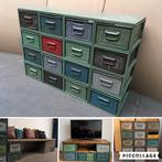 Modulair Dressoir Ladekast Meubel maat/kleur naar wens SALE, Gebruikt, Ophalen of Verzenden, Minder dan 100 cm, Metaal