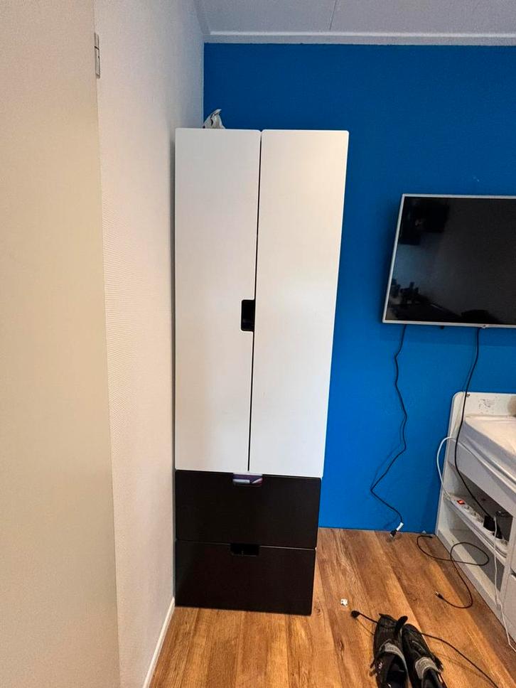 Stuva / smastad kledingkast, Huis en Inrichting, Kasten | Kledingkasten, Zo goed als nieuw, 150 tot 200 cm, 50 tot 100 cm, 50 tot 75 cm