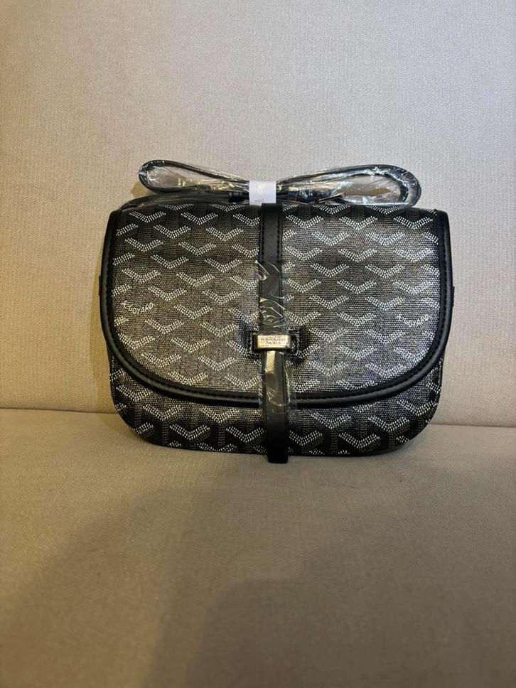 Black goyard crossbody bag, Sieraden, Tassen en Uiterlijk, Tassen | Schoudertassen, Nieuw, Overige merken, Zwart, Ophalen of Verzenden