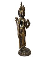 24-karaats vuurvergulde bronzen Tara, Ophalen of Verzenden, Gebruikt