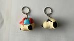 2x UFS Snoopy sleutelhanger vintage, Verzamelen, Gebruikt, Ophalen of Verzenden