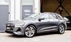 Audi E-tron 50 quattro Launch edition Black 71 kWh PANO | LI, Auto's, Audi, Automaat, 71 kWh, Origineel Nederlands, Vierwielaandrijving