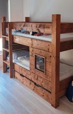 Mooi stapelbed, goede matrassen, steigerdelen, Ophalen, 160 tot 180 cm, Tweepersoons, Zo goed als nieuw