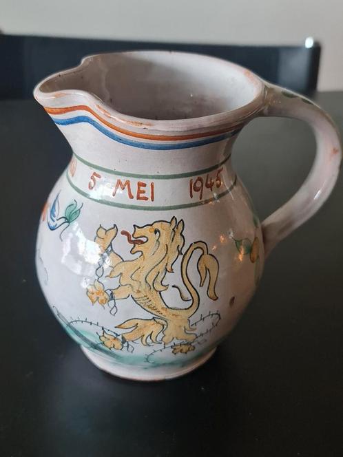 Bevrijdingskan Goedewaagen Gouda, Antiek en Kunst, Antiek | Keramiek en Aardewerk, Ophalen of Verzenden