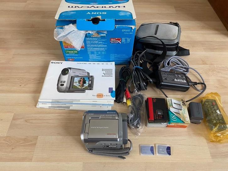 Sony DCR HC40E Handycam., Audio, Tv en Foto, Videocamera's Digitaal, Gebruikt, Overige typen, Mini dv, Sony, 20x of meer, Ophalen of Verzenden