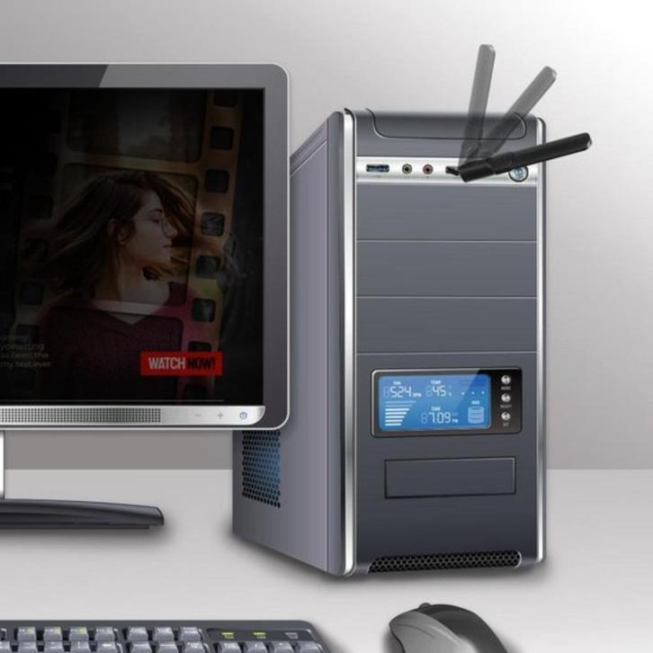 Edimax AC1200 Dual-Band Wi-Fi USB 3.0 Adapter, Computers en Software, Netwerkkaarten, Zo goed als nieuw, Extern, Ophalen of Verzenden