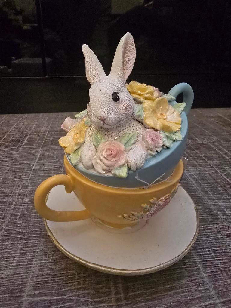 Schattige Konijn Kop en schotel, Diversen, Ophalen of Verzenden, Nieuw