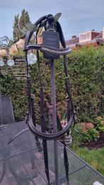 Hoofdstel Horsegear Styx Zwart Cob incl. Teugels, Ophalen of Verzenden, Nieuw, Dressuur