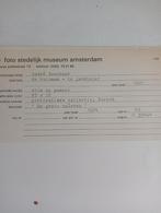 André Bauchant Foto Stedelijk Museum '70, Antiek en Kunst, Kunst | Tekeningen en Foto's, Ophalen of Verzenden