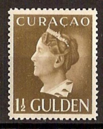 Curacao NVPH nr 151 ongebruikt Koningin Wilhelmina 1942 beschikbaar voor biedingen