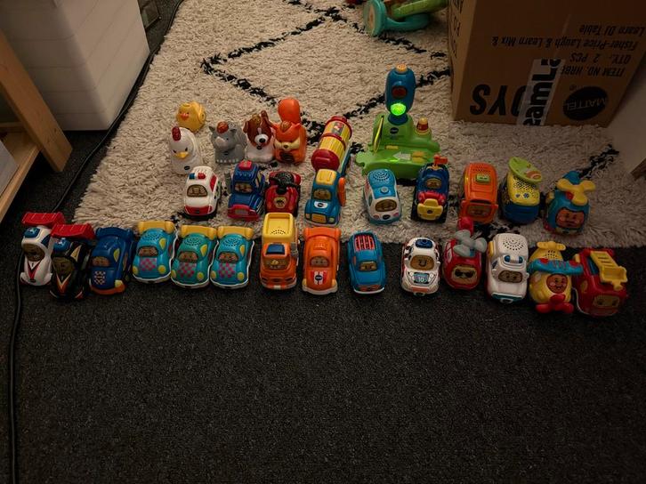 VTech Toet Toet Auto’s met 7 Banen, Kinderen en Baby's, Speelgoed | Vtech, Gebruikt, 2 tot 4 jaar, Ophalen