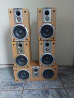 4x JBL speakers en 1 JBL center speaker, Ophalen, Gebruikt, JBL, 60 tot 120 watt