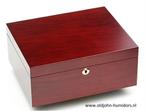 ADORINI  HUMIDOR  TRIEST DELUXE 75 SIGAREN sigarenkist  h151, Verzenden, Nieuw, Tabaksdoos of Verpakking