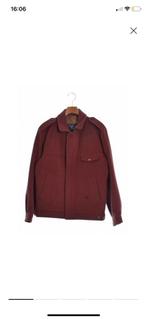 VINTAGE BURBBERY’s Burberry wool jacket, Maat 52/54 (L), Ophalen of Verzenden, Zo goed als nieuw, Rood