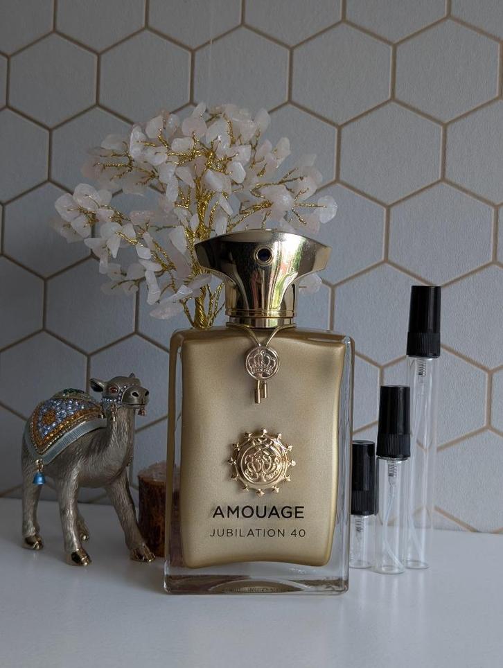 Amouage Jubilation 40 - sample/tester, Sieraden, Tassen en Uiterlijk, Uiterlijk | Parfum, Nieuw, Ophalen of Verzenden