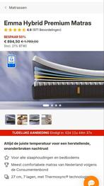 Emma Hybrid Premium Matras - Comfortabel & Nieuw, Huis en Inrichting, Tweepersoons, Ophalen of Verzenden, Zo goed als nieuw, Matras