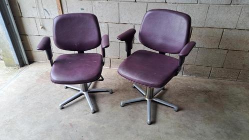 bureaustoelen, solide, Huis en Inrichting, Bureaustoelen, Gebruikt, Bureaustoel, Paars, Ophalen