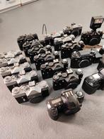 21 analoge foto camera's, Ophalen of Verzenden, Gebruikt, Spiegelreflex, Overige Merken