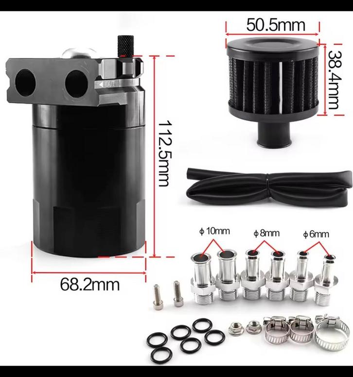 Aluminium Olie Opvangtank, Auto-onderdelen, Motor en Toebehoren, Universele onderdelen, Nieuw, Ophalen