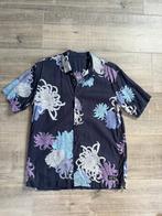 Superdry Heren Hawaii Shirt Korte Mouw Large Sea Print, Ophalen of Verzenden, Gedragen, Blauw, Halswijdte 41/42 (L)