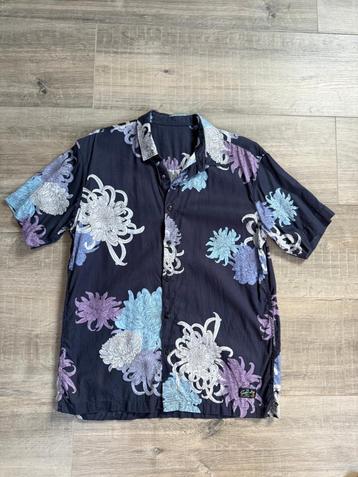 Superdry Heren Hawaii Shirt Korte Mouw Large Sea Print beschikbaar voor biedingen