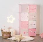 Kledingkast kinderkamer met opbergruimte roze, Kinderen en Baby's, Kinderkamer | Inrichting en Decoratie, Ophalen, Zo goed als nieuw