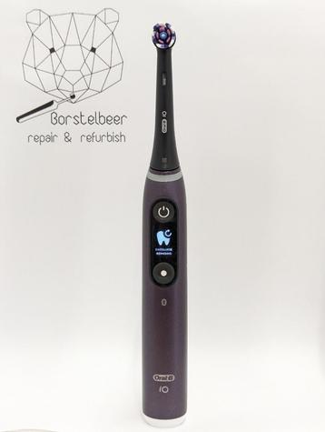 Oral B IO6 paars refurbished 1 jaar garantie beschikbaar voor biedingen