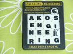 Schuifpuzzel AKOS engineering, Ophalen of Verzenden, Zo goed als nieuw