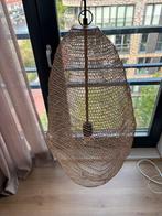 Sissyboy hanglamp brons met drie standen peertje, Ophalen, Overige materialen, 50 tot 75 cm
