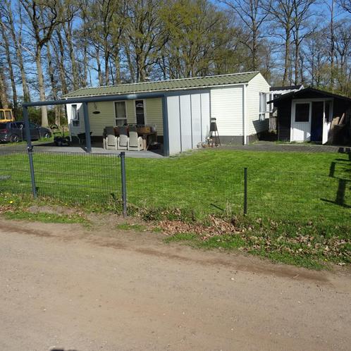 chalet te koop luxe met staanplaats 320m2 bosrijk 0657554206, Caravans en Kamperen, Stacaravans, tot en met 6, Ophalen