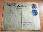 Zeer mooie enveloppe met oude zegels, Ophalen of Verzenden, Envelop