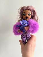 Clawdeen met bed monster high, Ophalen of Verzenden, Gebruikt