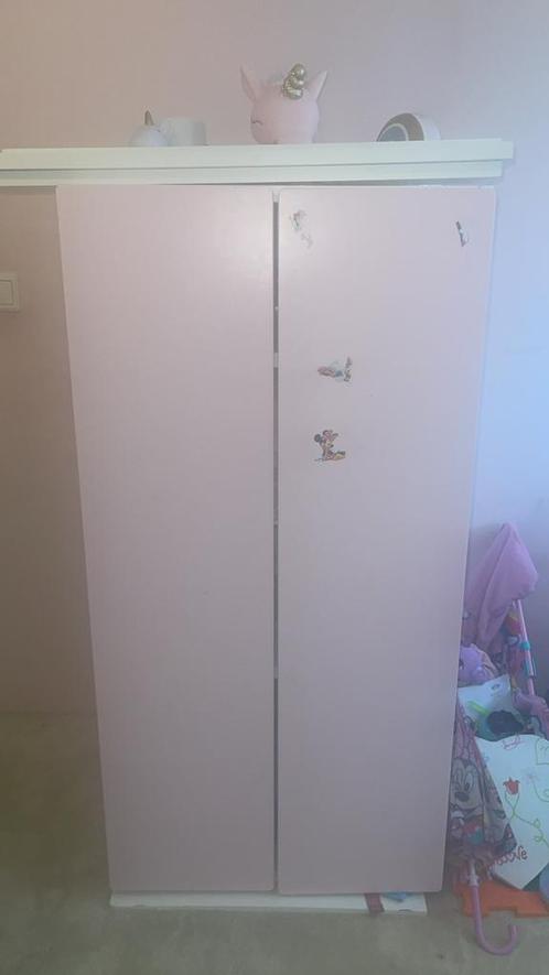 kledingkast van ikea roze, Huis en Inrichting, Kasten | Lockerkasten, Gebruikt, Ophalen