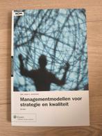 Management modellen voor strategie en kwaliteit, Ophalen of Verzenden, HBO