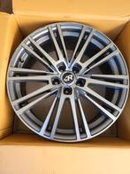 19 inch wheelworld wh18 velgen met R line doppen, Gebruikt, Velg(en), 235 mm, Personenwagen