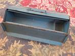 Vintage stalen gereedschapskist - 35.5cm, Ophalen of Verzenden, Gebruikt