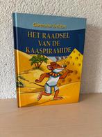 Geronimo Stilton, het raadsel van de kaaspiramide, Ophalen of Verzenden, Zo goed als nieuw