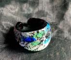 Murano ring maat 19, Sieraden, Tassen en Uiterlijk, Ringen, 18 tot 19, Blauw, Ophalen of Verzenden, Zo goed als nieuw
