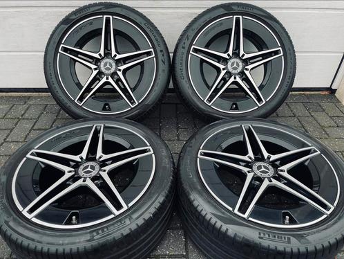 18 Inch Origi Mercedes AMG Breedset Velgen 225/45/18 5x112 !, Auto-onderdelen, Banden en Velgen, Banden en Velgen, Zomerbanden