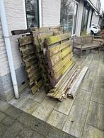 Gratis hout schutting, Ophalen, Gebruikt, Minder dan 180 cm, Planken