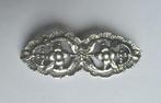 Antieke broche zilver art nouveau, Verzenden, Zilver, Broche