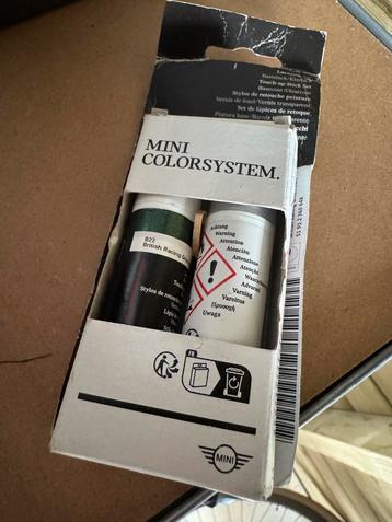 Mini Lakstift B22 British Racing Green beschikbaar voor biedingen