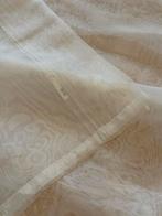 Set van 2 wit gordijnen - 145x300 cm, Gebruikt, 100 tot 150 cm, 200 cm of meer, Wit