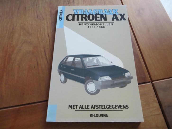 Vraagbaak Citroen AX benzine 1986-1988, als nieuw!, Auto diversen, Handleidingen en Instructieboekjes, Ophalen of Verzenden