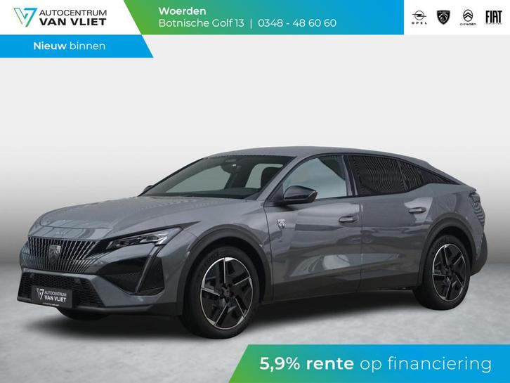 Peugeot 408 1.2 Hybrid 136 e-DCS6 GT, Auto's, Peugeot, Bedrijf, Te koop, ABS, Achteruitrijcamera, Adaptive Cruise Control, Airconditioning