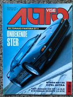 AutoVisie: Nissan 100 NX, DeTomaso Pantera, Porsche 968, Boeken, Auto's | Folders en Tijdschriften, Ophalen of Verzenden, Gelezen