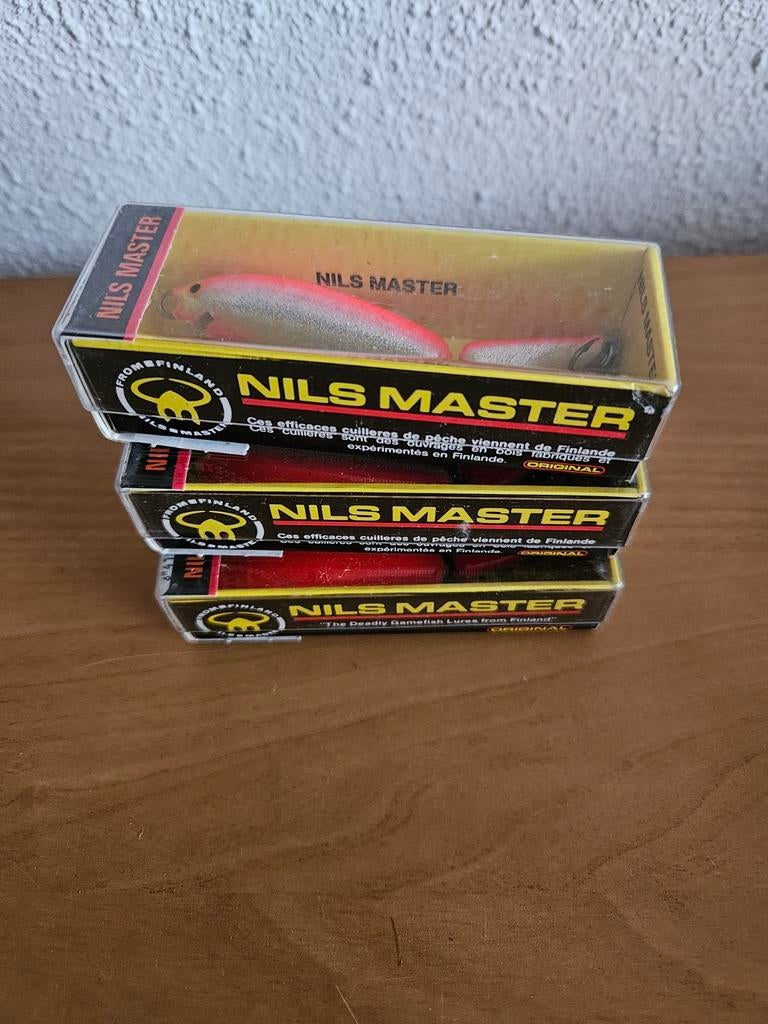 3 x Nils Master Jointed vintage, Watersport en Boten, Ophalen of Verzenden, Nieuw, Overige typen