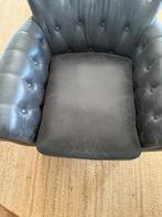 Riviera maison Pellini armchair leather, Ophalen, Zo goed als nieuw, 50 tot 75 cm, Leer