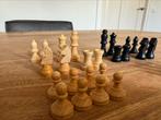 Houten schaakstukken compleet setje, Hobby en Vrije tijd, Gezelschapsspellen | Bordspellen, Gebruikt, Ophalen of Verzenden