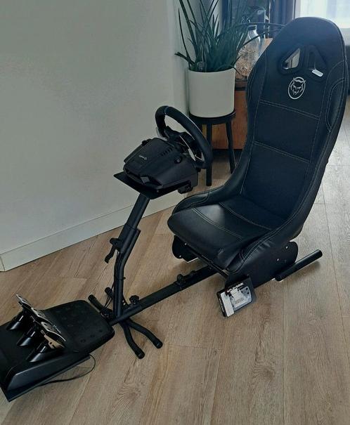 Logitech simrace Qware setup, Spelcomputers en Games, Spelcomputers | Sony PlayStation Consoles | Accessoires, Zo goed als nieuw